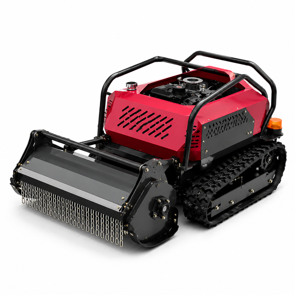 RCM-750 Heavy Duty Remote Mower for slopes orchards and vegetation management