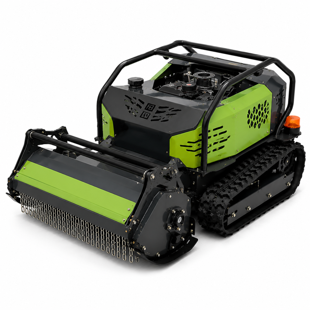 RCM-H900 Hybrid Slope Lawn Mower for slopes orchards and vegetation management